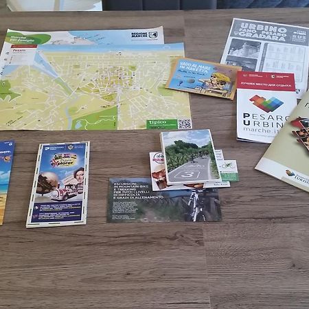 Appartamento In Villetta A 2 Passi Dal Mare E Dal Centro 佩萨罗 外观 照片